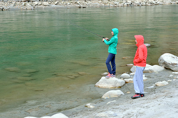 Balephi Khola Fishing