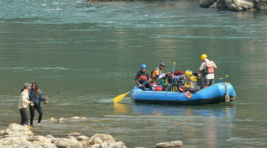 Day Fishing in Nepal